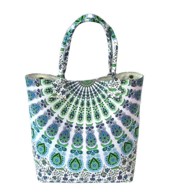 cotton mandala handbag