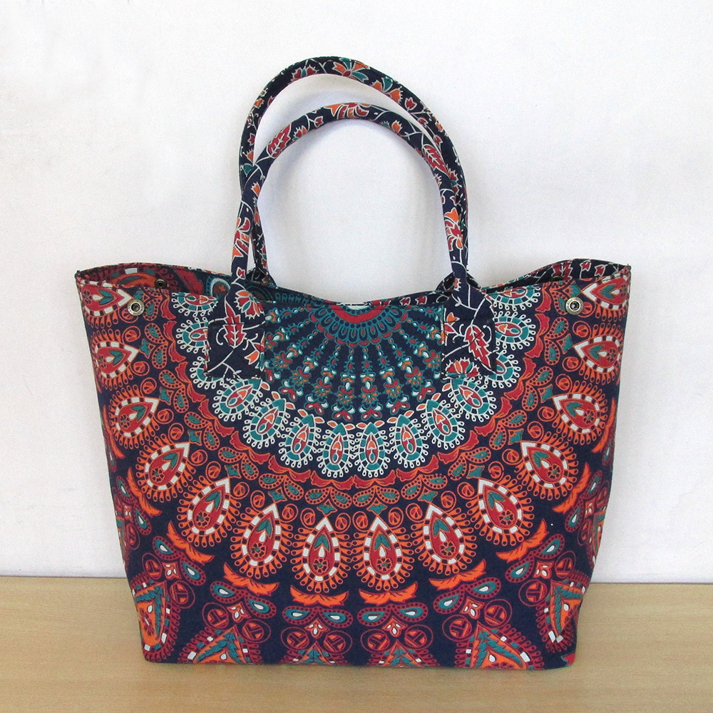 Multi Color Mandala Handbag for Women – Ample Royal